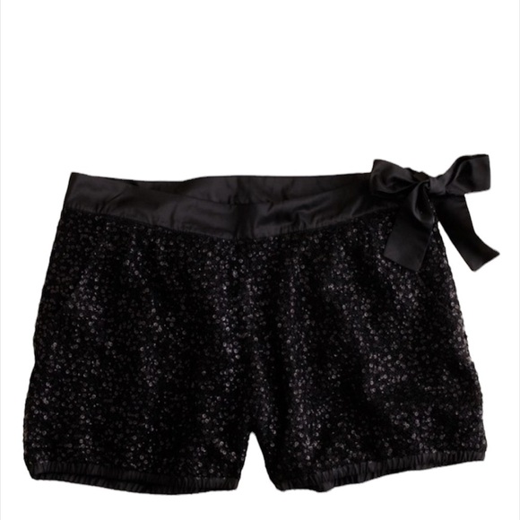 J CREW Collection Sequined Jersey Bloomer Mini Shorts No pants trend Size 2 NWT - Picture 2 of 9
